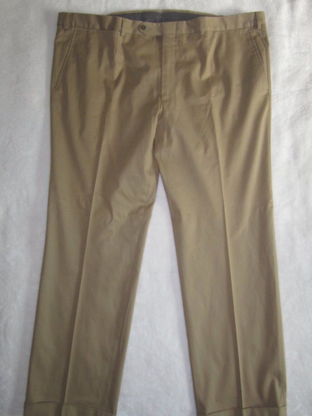 ZEGNA MILANO Cotton Dress Pants Men's 64 R 44" Waist